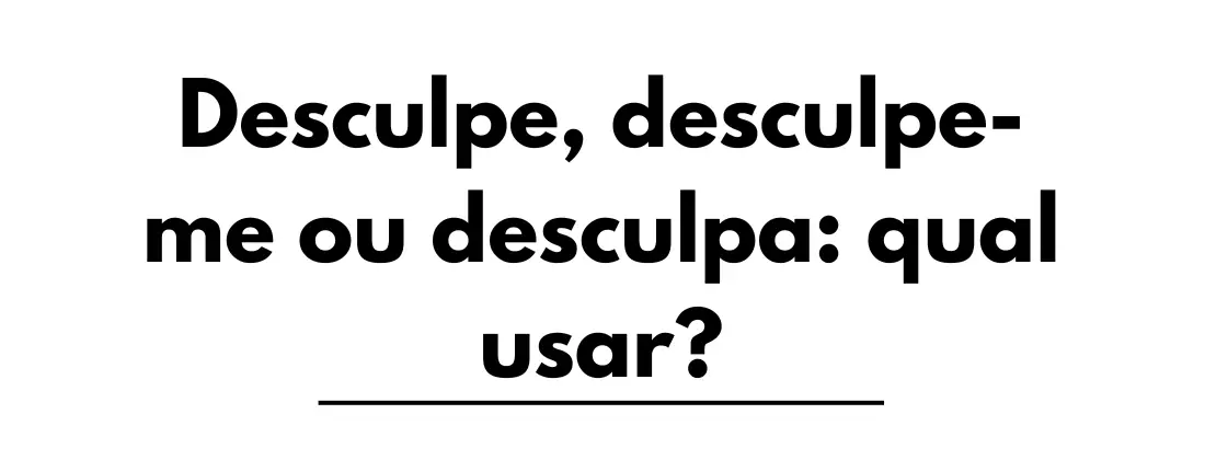 Descubra a diferença entre "desculpe", "desculpe-me" e "desculpa". Saiba qual usar em diferentes situações para se comunicar de forma eficaz.