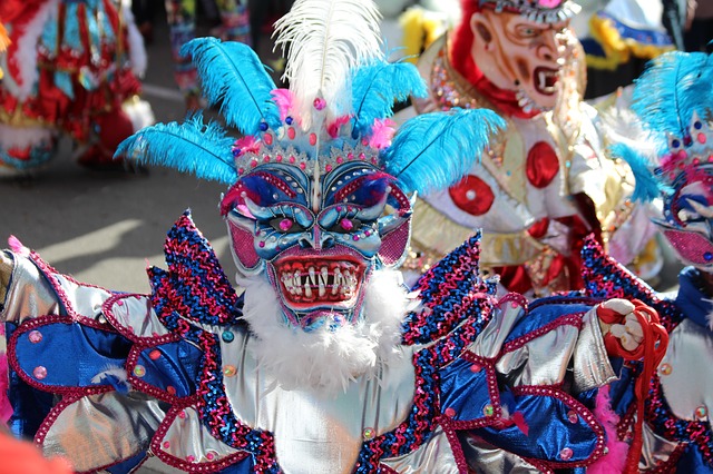 Fantasia típica do carnaval venezuelano.