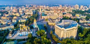 Kiev, capital da Ucrânia, uma das cidades mais antigas da Europa.