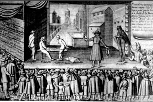 Imagem ilustra Teatro Medieval.