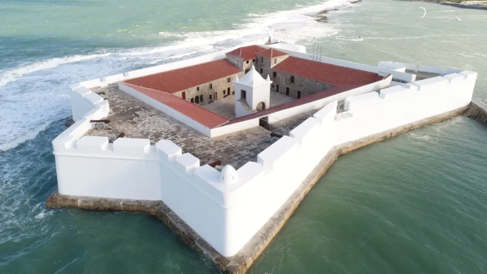Forte dos Reis Magos, marco da fundação da capital do Rio Grande do Norte. 