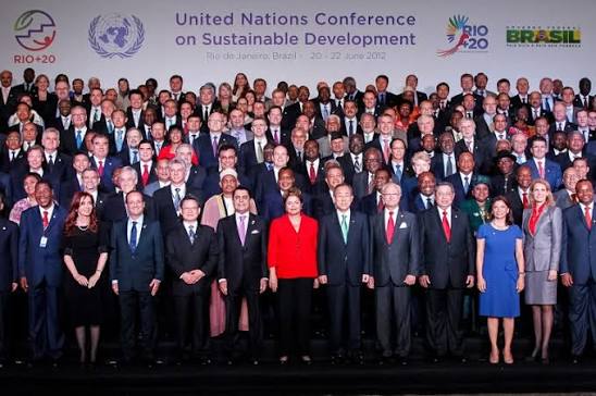 Ocorrido no Rio de Janeiro em 2012, o Rio+20 reuniu representantes de todo o mundo.