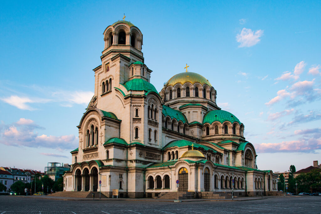 Na imagem, a Catedral de Alexandre Nevsky, localizada na capital Sófia.